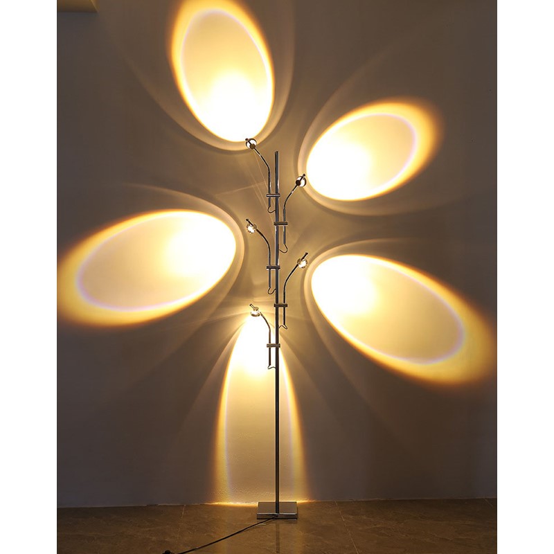 Modern RGB Sunset 5 Corner Light Floor Lamp Modern RGB Sunset 5 Corner Light Floor Lamp